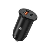 XO CC38 Φορτιστής Αυτοκινήτου PD QC3.0 20W Μαύρος